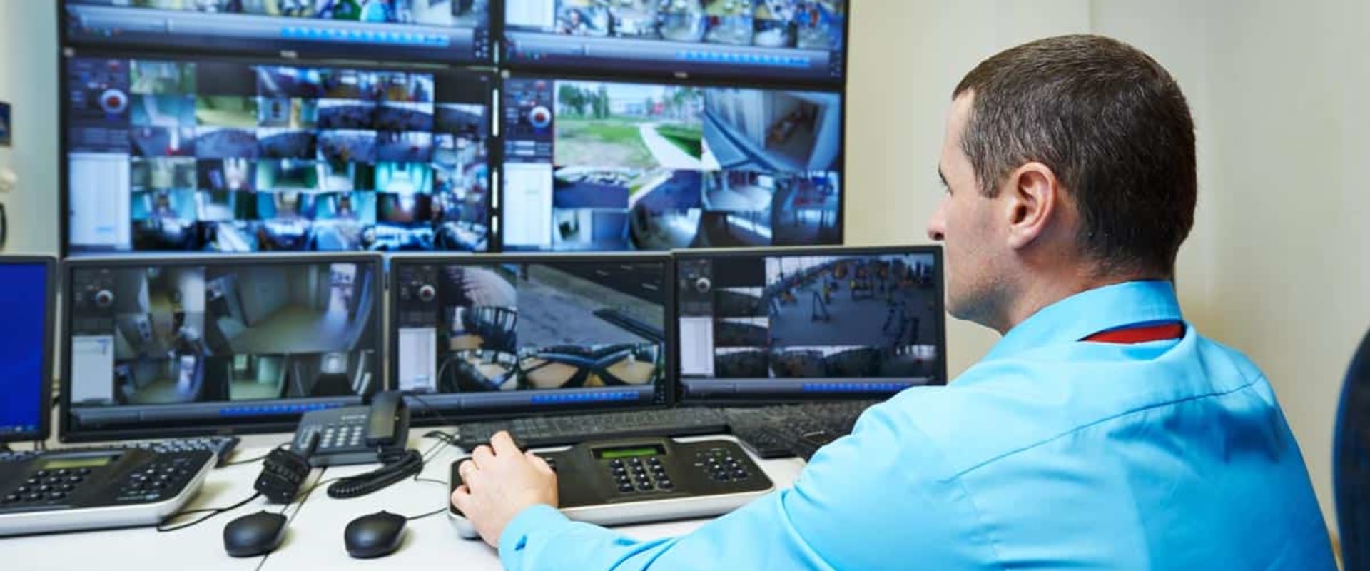 How does remote video surveillance work?