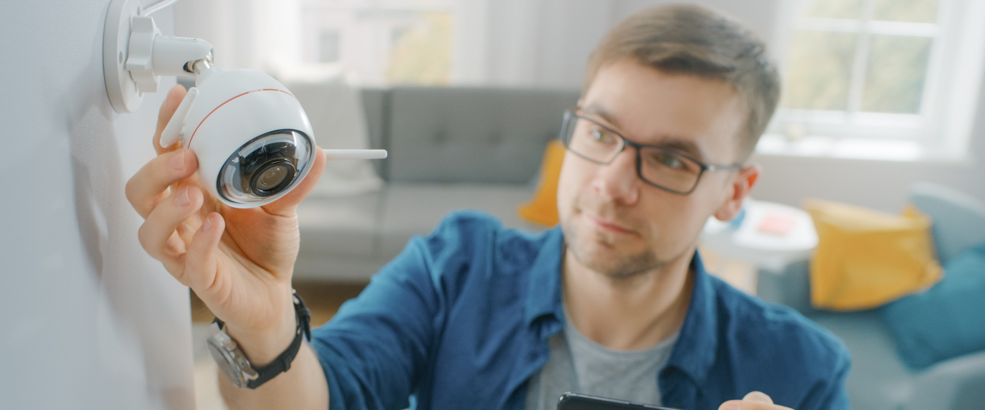 How do wireless cameras get power?