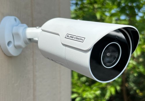 Is there a security camera that records continuously?