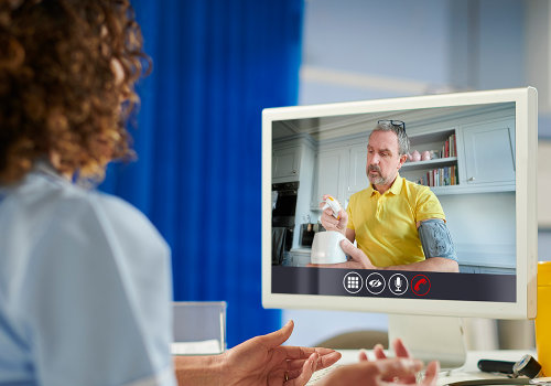 What is the purpose of remote patient monitoring?